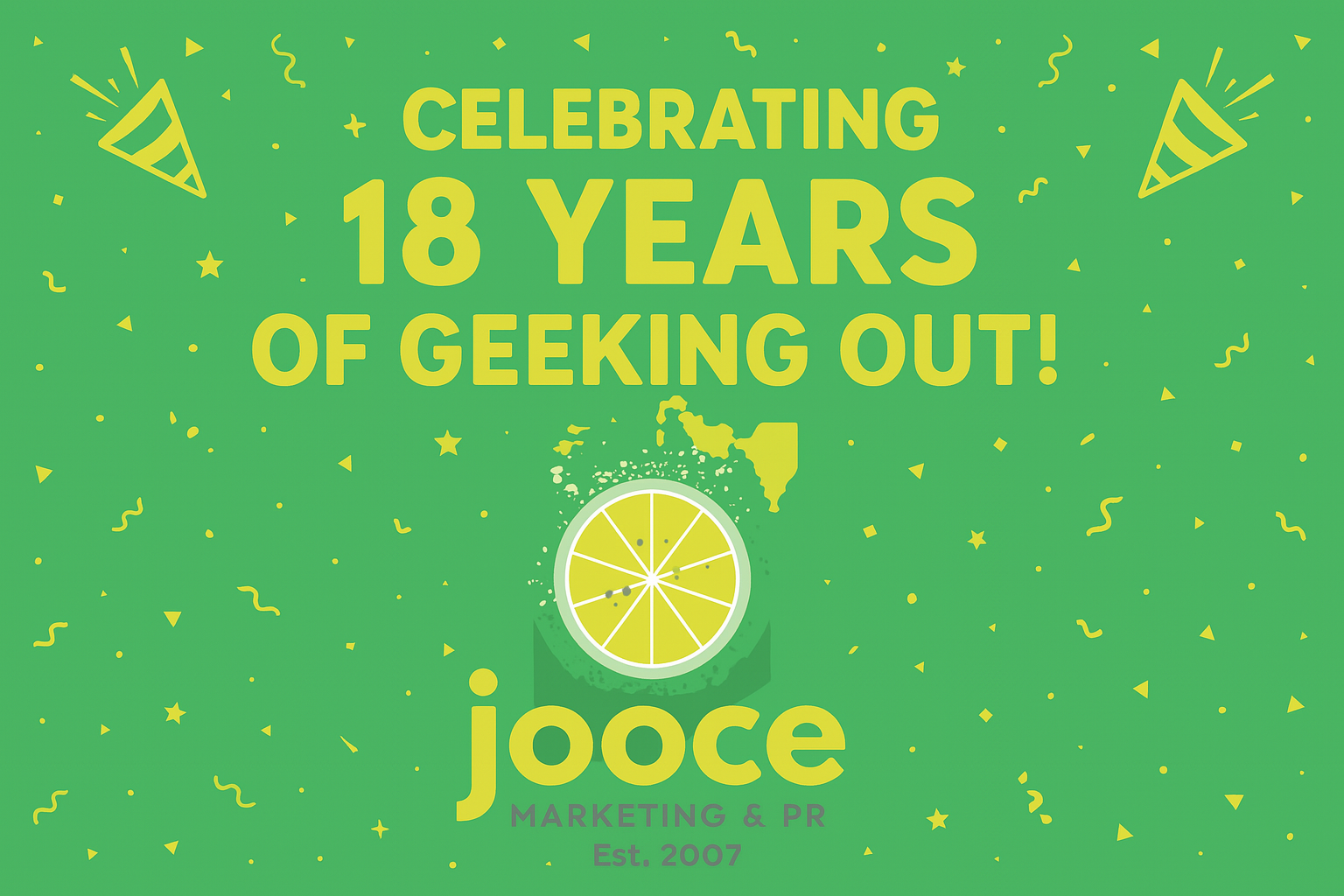 18 Years of Jooce: No Plan B, Just Keep Going